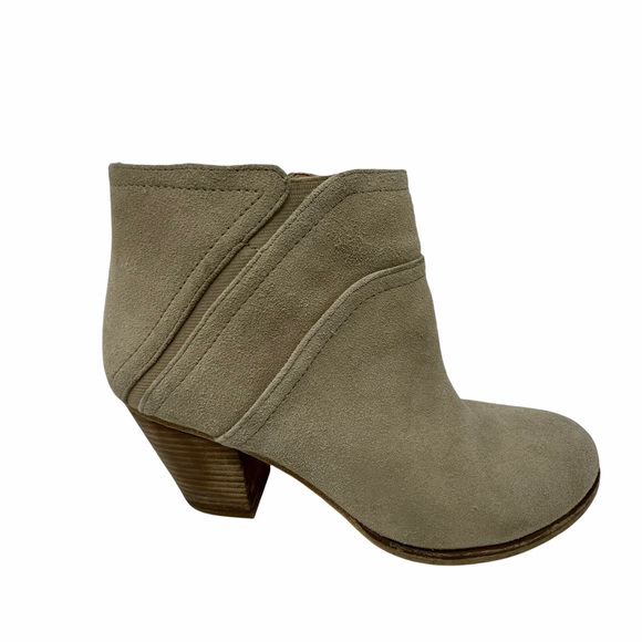 Franco Sarto Ankle Suede Boot  Suede Leather Tan size 9 - Picture 2 of 15